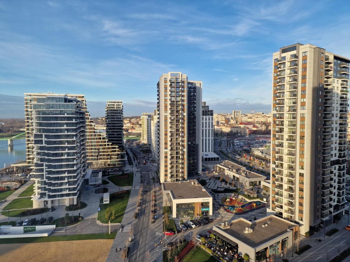 Beograd Na Vodi - BW Arcadia Luxury Lejlighed Eksteriør billede