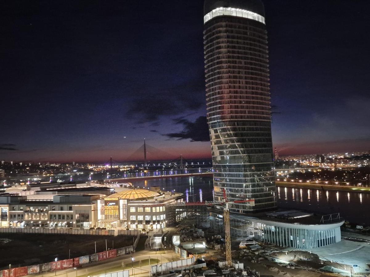 Beograd Na Vodi - BW Arcadia Luxury Lejlighed Eksteriør billede