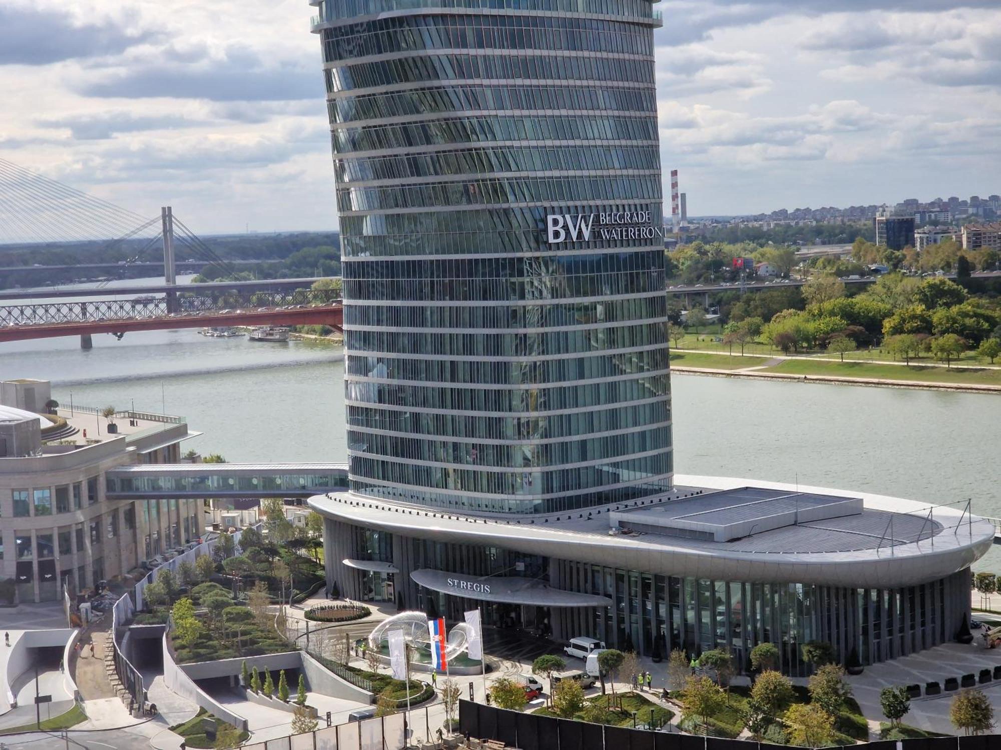 Beograd Na Vodi - BW Arcadia Luxury Lejlighed Eksteriør billede