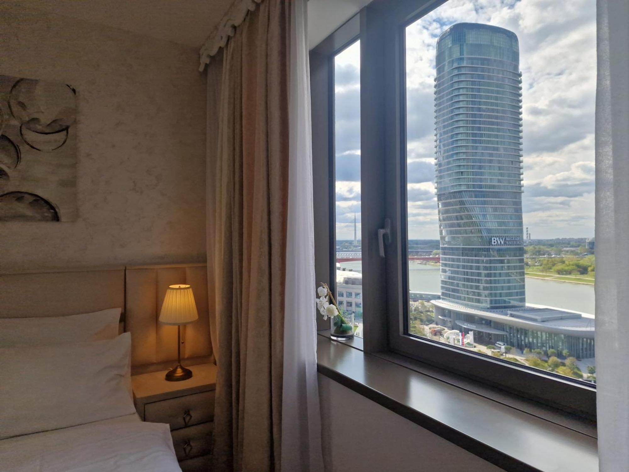 Beograd Na Vodi - BW Arcadia Luxury Lejlighed Eksteriør billede